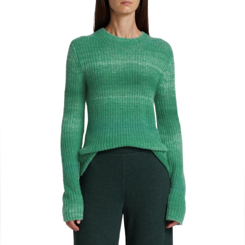 NWT Vince crewneck sweater with beautiful green color.